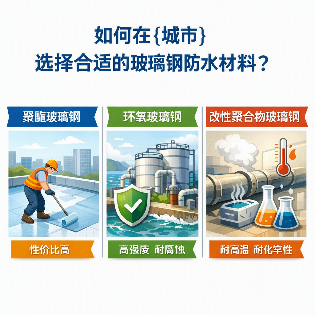 如何在黔南选择合适的玻璃钢防水材料?