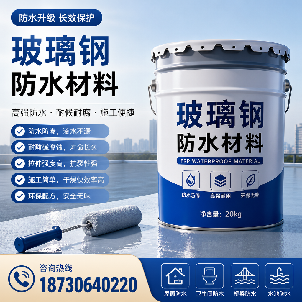 专家解析：玻璃钢防水材料的市场前景分析在 黔南