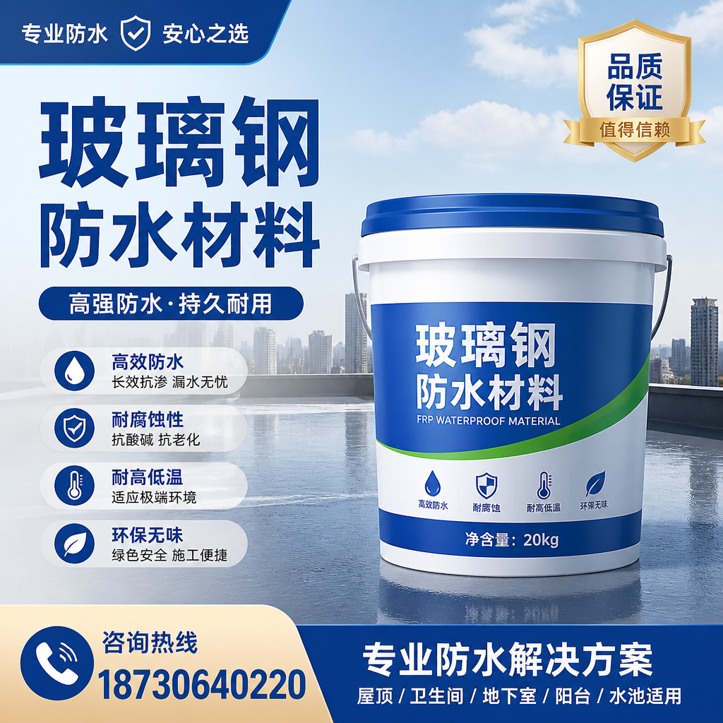 了解玻璃钢防水材料的市场趋势，黔南 企业不可不知